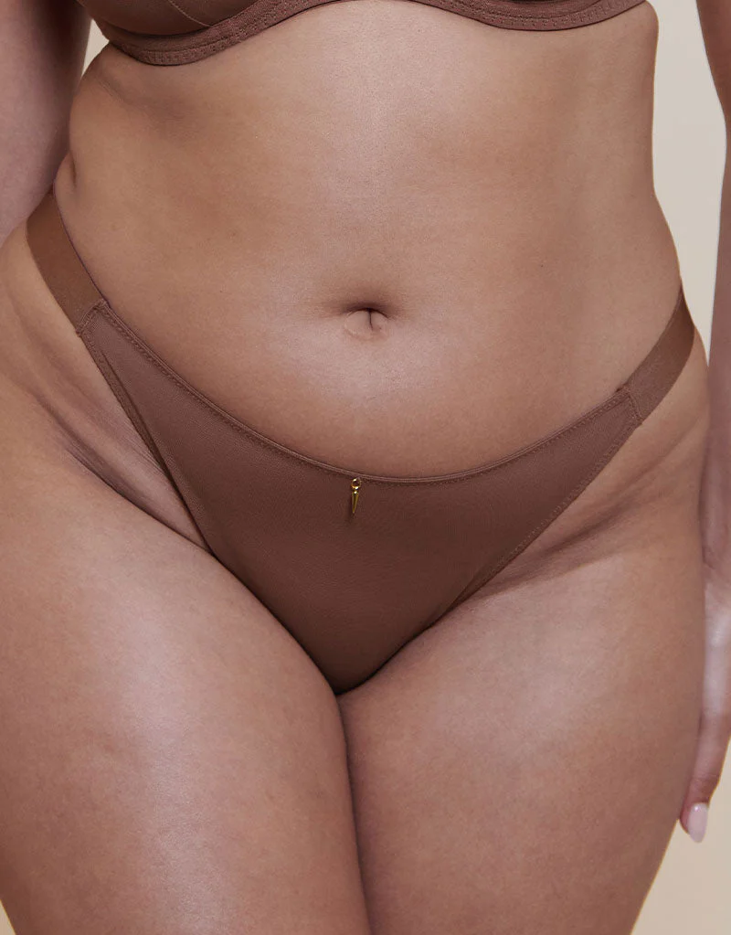Curvy Kate Cool Cat Tanga Coffee