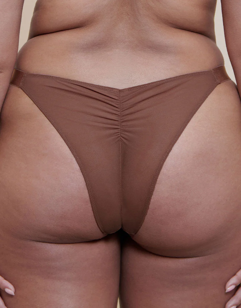 Curvy Kate Cool Cat Tanga Coffee - Image 2