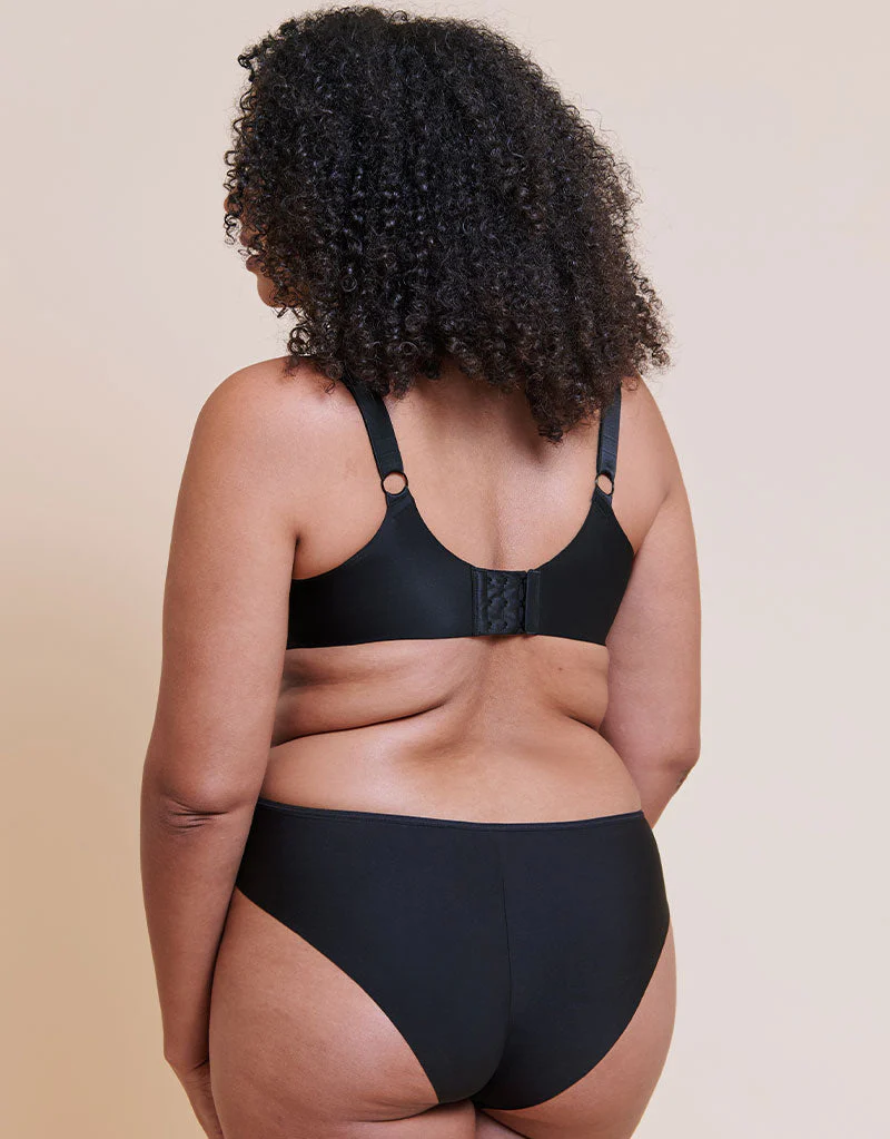 Curvy Kate Smoothie Lace Moulded Balcony Bra Black - Image 6