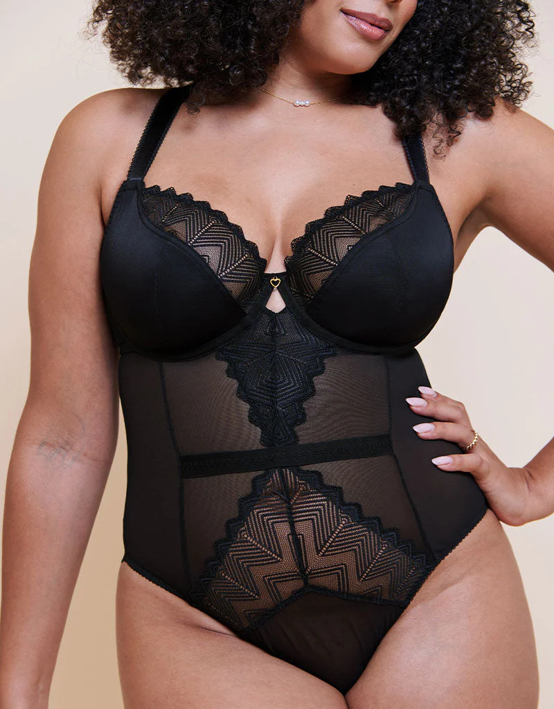 Curvy Kate Wild One Balcony Body Black - Image 2