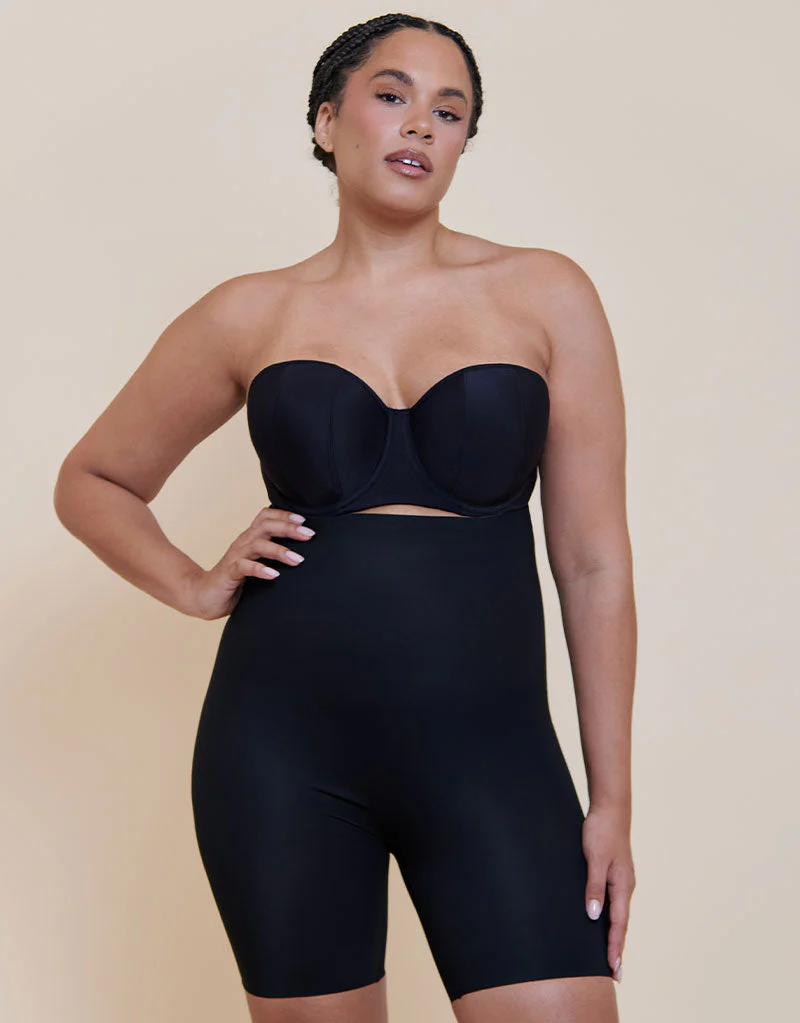 Magic Maxi Sexy Bermuda High Waist Firm Control Short Black - Image 4