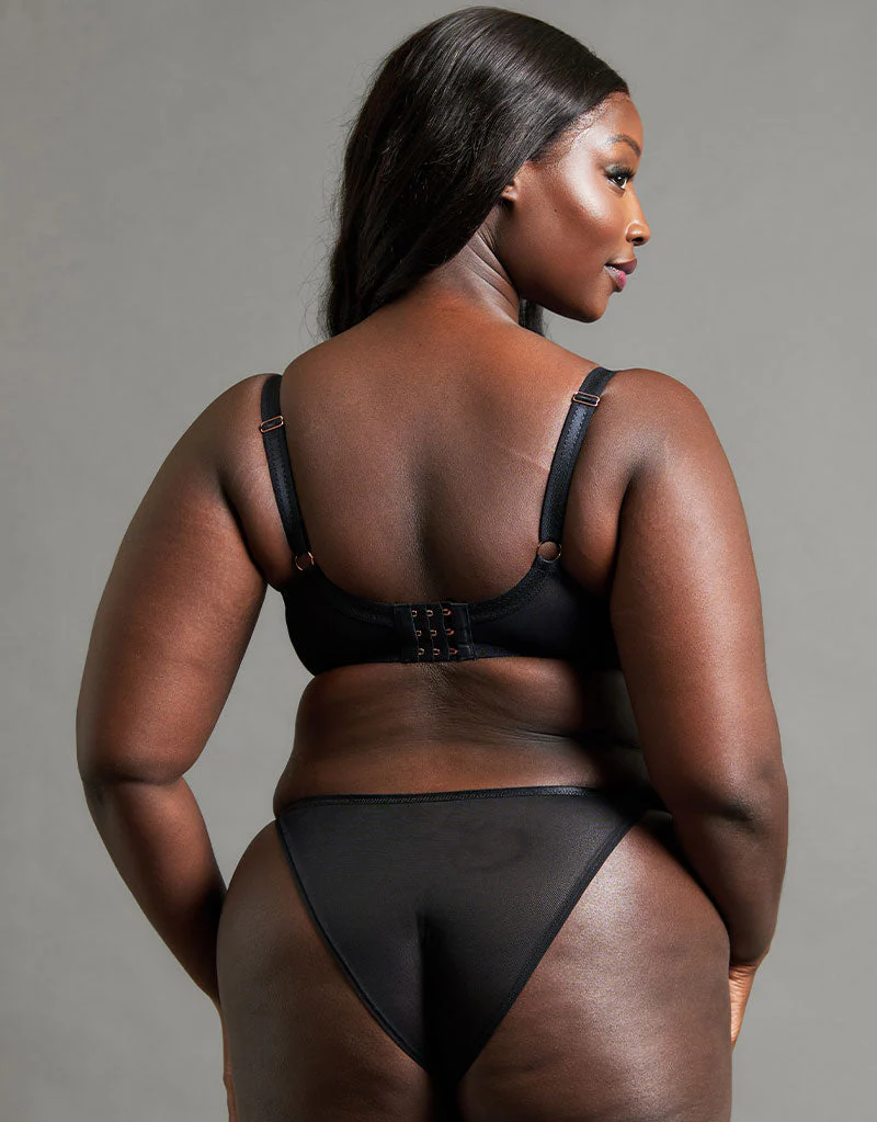 Scantilly Intoxicated Deep Plunge Bra Black - Image 6